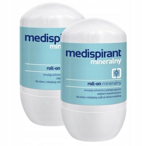 Medispirant Mineral Protective Emulsion with Cotton Oil, 40ml - Ideal for Sensitive Skin