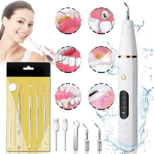  ULTRASONIC DENTAL SCALE FOR TEETH, POWERFUL CLAW REMOVAL KIT