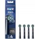  Oral-B EB50 Pro Cross Action Tips Black (4 pieces)