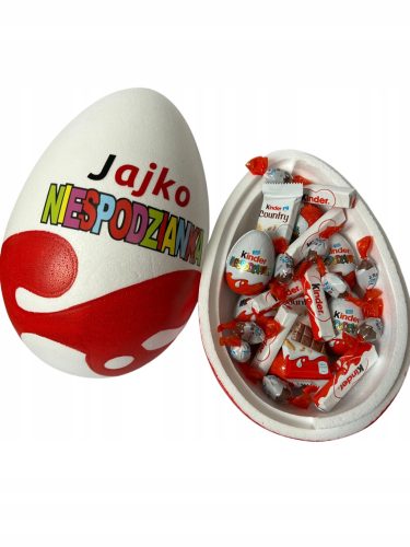  Surprise egg with Kinder XXL sweets