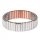  Wide Magnetic Elastic Women's Bracelet With Copper Steel