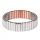  Wide Magnetic Elastic Women's Bracelet With Copper Steel