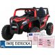  Buggy UTV 2000M Racing Car Battery Operated Red + MP3 Sounds Lights +