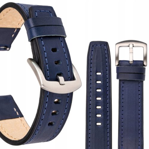  Genuine leather watch strap universal Size L, 20 mm