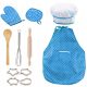  Children's Apron Cook's Set Accessories 8in1