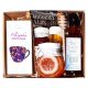  GIFT BASKET GIFT DATE TEA HONEY SYRUP LEMON RASPBERRY