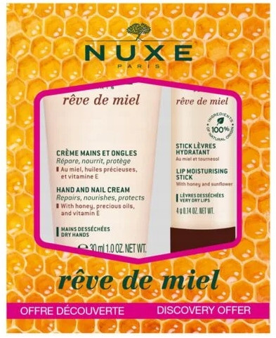 NUXE Reve de Miel Intensive Care Set for Lips and Hands
