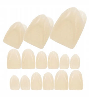  Artificial Dental Crown, Broken Cover, Missing Teeth Repair, 66pcs