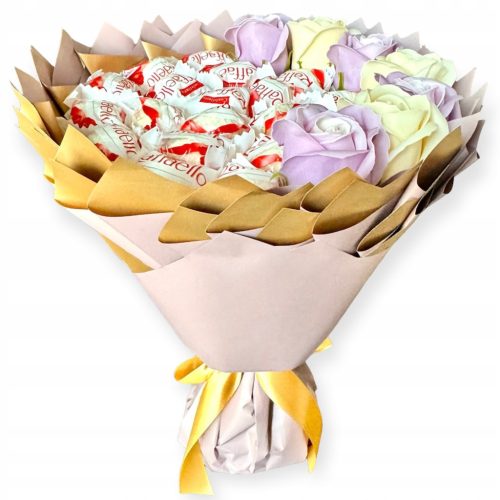  Gift for Birthday Anniversary Wedding Name Day Raffaello praline bouquet