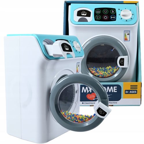  LARGE AUTOMATIC WASHING MACHINE MOVING DRUM 4 PROGRAMS LIGHT SOUND