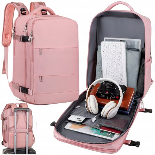 Stylish & Durable Alogy Pink Backpack - Ideal Travel Companion and Daily Use