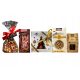  Chocolate Christmas tree set, hazelnuts, truffles, Christmas