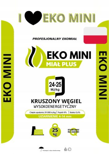  Bagged coal MINI POLISH ECO-PEA COAL 24-25 MJ/kg 1000 kg LUX COAL