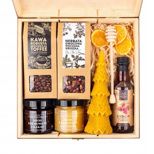  CHRISTMAS SET toffee pear honey syrup CHRISTMAS TREE scoop BOX