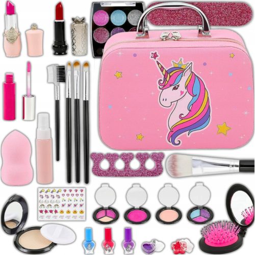  COSMETICS BOX NAIL MAKEUP SET UNICORN FOR CHILDREN GIFT