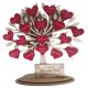  Wedding Anniversary Gift Tree Standing 3D with Wishes STAND ENGRAVED