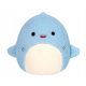  Squishmallows FUZZAMALLOWS Hairy Mascot Davie Shark 30 cm