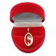  Gold PENDANT made of 316L surgical steel Z825 MOTHER OF GOD MEDALLION