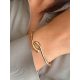  585 GOLD BRACELET, FASHIONABLE, LATEST TREND, FREE!