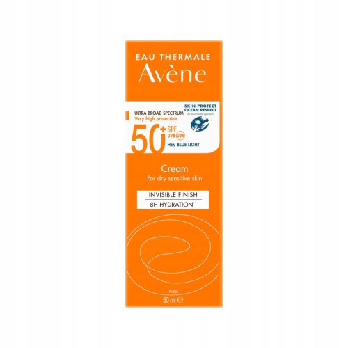 Avene Sun Cream SPF 50+ for Sensitive and Dry Skin, 50ml