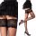  Stay-up stockings 20 DEN with elegant WIDE floral lace Fenome 3/4