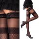  Fenome Silicone Hold-ups Patterned Diamonds Black