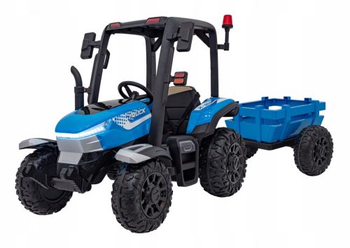  BLAST Battery-powered Tractor with Trailer Blue 2x200W