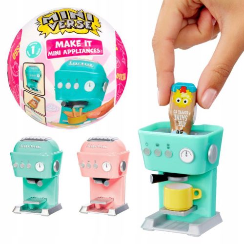  MGA'S MINIVERSE MAKE IT MINI APPLIANCES MINIATURE HOUSEHOLD APPLIANCE MAKER