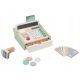  WOODEN PASTEL STORE CASH REGISTER LELIN SCANNER