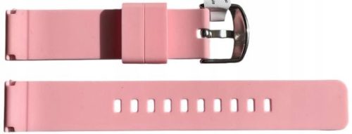  WOMEN'S SILICONE BELT TEKLA 20mm S10A PINK SMOOTH WITHOUT EDGES