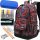 Durable Multi-Compartment GRAFFITI School Backpack with Unique Design and Free Pencil Case