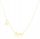  NECKLACE surgical steel NAME ANIA gold plated