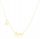  NECKLACE surgical steel NAME ANIA gold plated