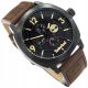  TIMBERLAND TDWGF9001801 GUELPH-Z MEN'S WATCH BROWN WITH DATE ON STRAP