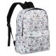 Stylish Peterson® A4 Large Youth School Backpack with Floral Design