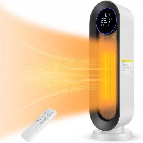  Column Fan Heater Quiet Electric Heater Fan with Air Blower