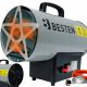  GAS HEATER BLOWER HEATER HIGH POWER 25KW + HOSE WITH REDUCER