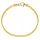  Gold Bracelet 925 Magnificent Snake Link Euphoria