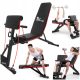  EXERCISE BENCH ADJUSTABLE TRAINING PRAYER BENCH for BAR BELL