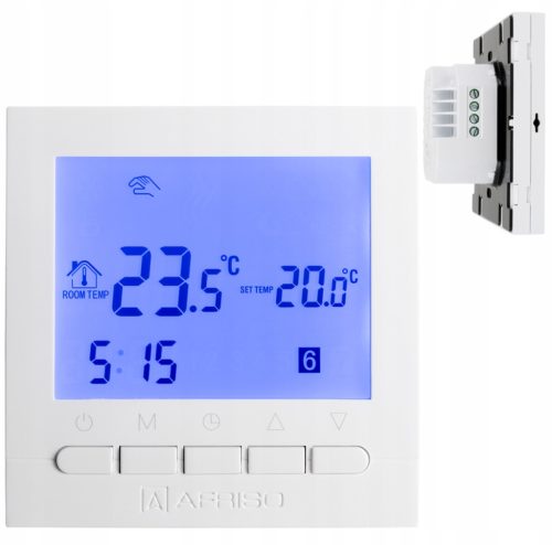  CONTROLLER TEMPERATURE REGULATOR WIRED WEEKLY THERMOSTAT AFRISO 230V