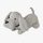  Door stopper dog material plush ears gray