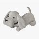  Door stopper dog material plush ears gray