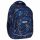 BackUP Youth School Backpack - 4 Compartments, City Lights Navy Design