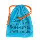  SPORTS BAG FOR SHOES AND CLOTHING, RUNNING, ECOLOGICAL, Fit Sack