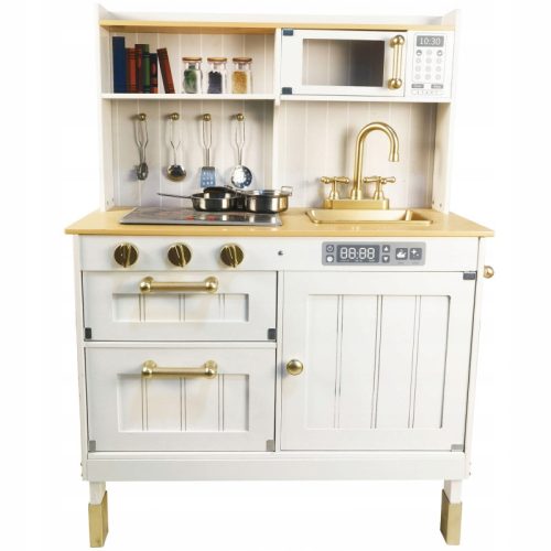  Wooden kitchen 4iQ Group LittleChef white