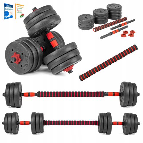  Bituminous adjustable dumbbells Sapphire 2x 10 kg