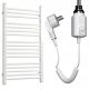  ELECTRIC HEATER LADDER 1120/550 WHITE GLOSS + 300W HEATER WHITE 24H