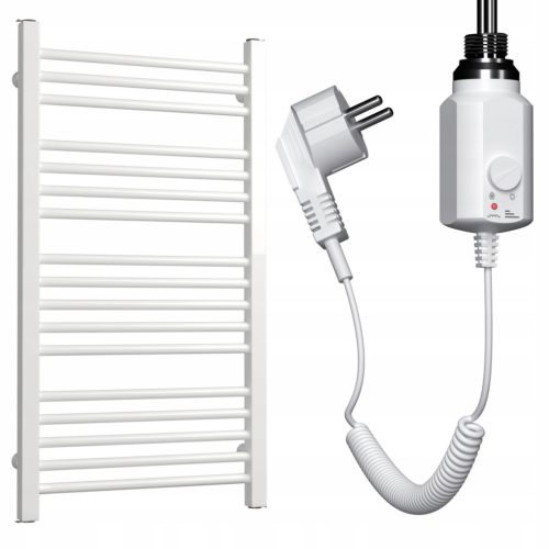 ELECTRIC HEATER LADDER 1350/550 WHITE GLOSS + HEATER 600W WHITE 24H