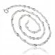  Chain Silver 925 Necklace SINGAPORE shiny STRONG 45cm