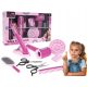  HAIRDRESSING SET for children hair dryer HAIRDRESSER 9 pieces accessories